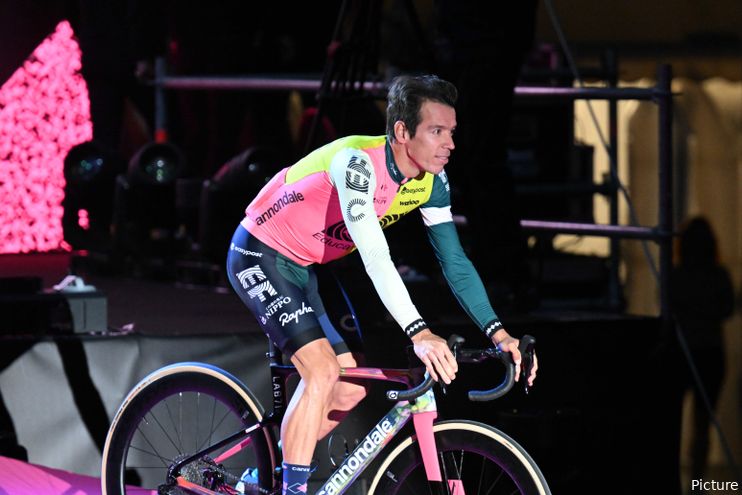 The cost of Rigoberto Ur n s EF Education bike compared to Nairo